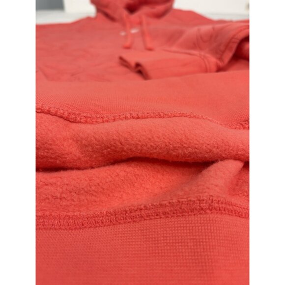 Nike Center Swoosh AOP Hoodie Men’s Medium Rose Pullover Fleece Sweatshirt - Picture 10 of 16